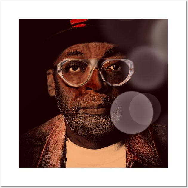 Faded Spike Lee Wall Art by MovingObject